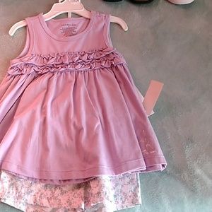 Calvin Klein two piece tank top and shorts